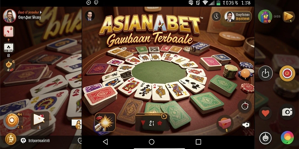 Screenshot gameplay ASIANABET menampilkan keseruan bermain Gaple.