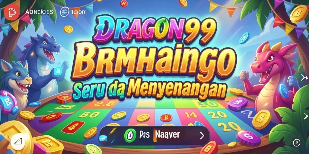 Tampilan gameplay Bingo yang seru di DRAGON99.