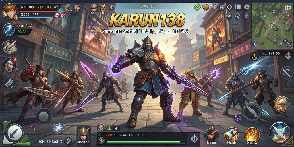Tampilan gameplay KARUN138 yang mendebarkan dan menantang.