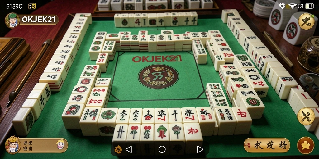 Tangkapan layar menampilkan gameplay menyenangkan dari OKJEK21.