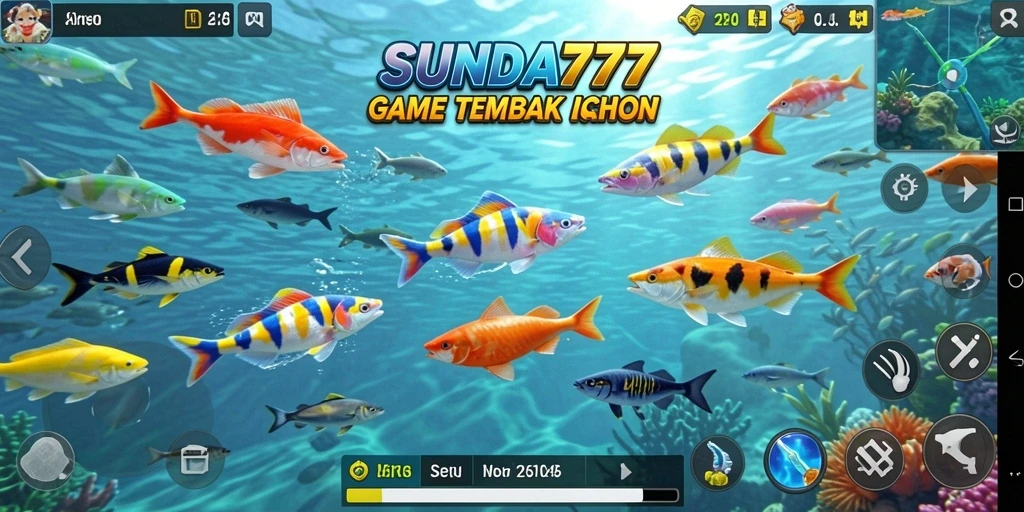 Tampilan menarik dengan gameplay Tembak Ikan yang seru.